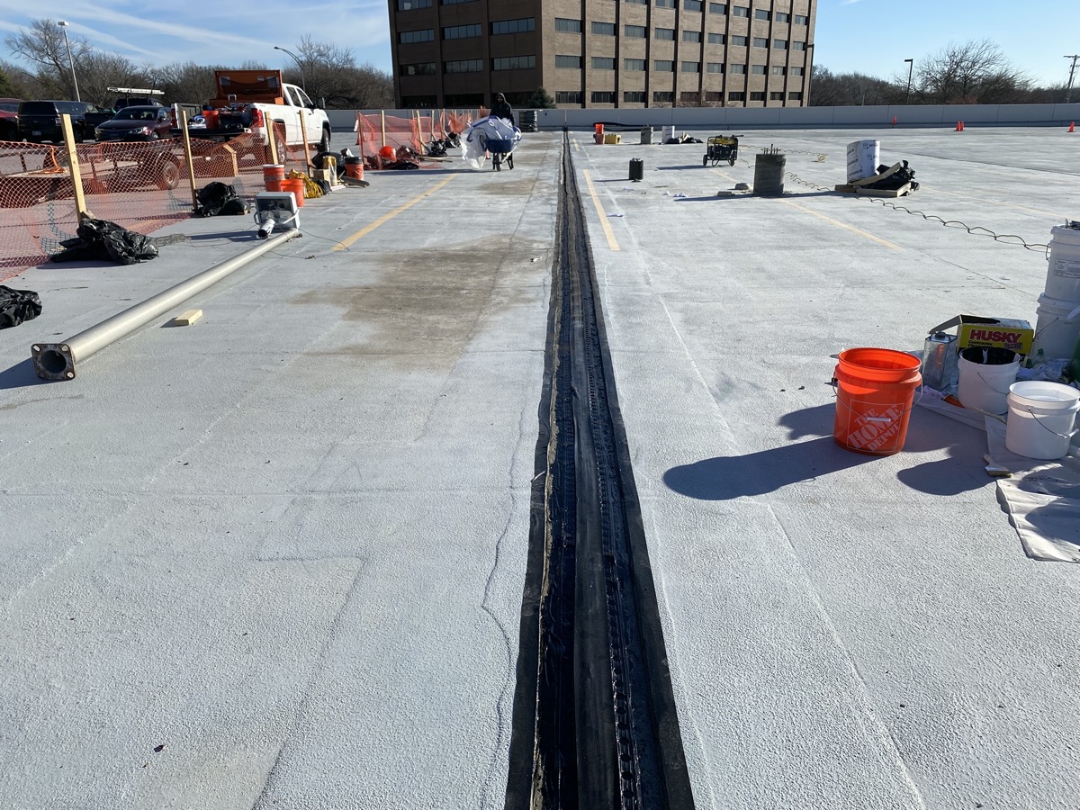 Parking Deck Expansion Joint Replacement5
